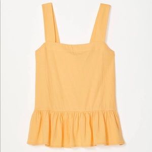LOFT Peplum tank top